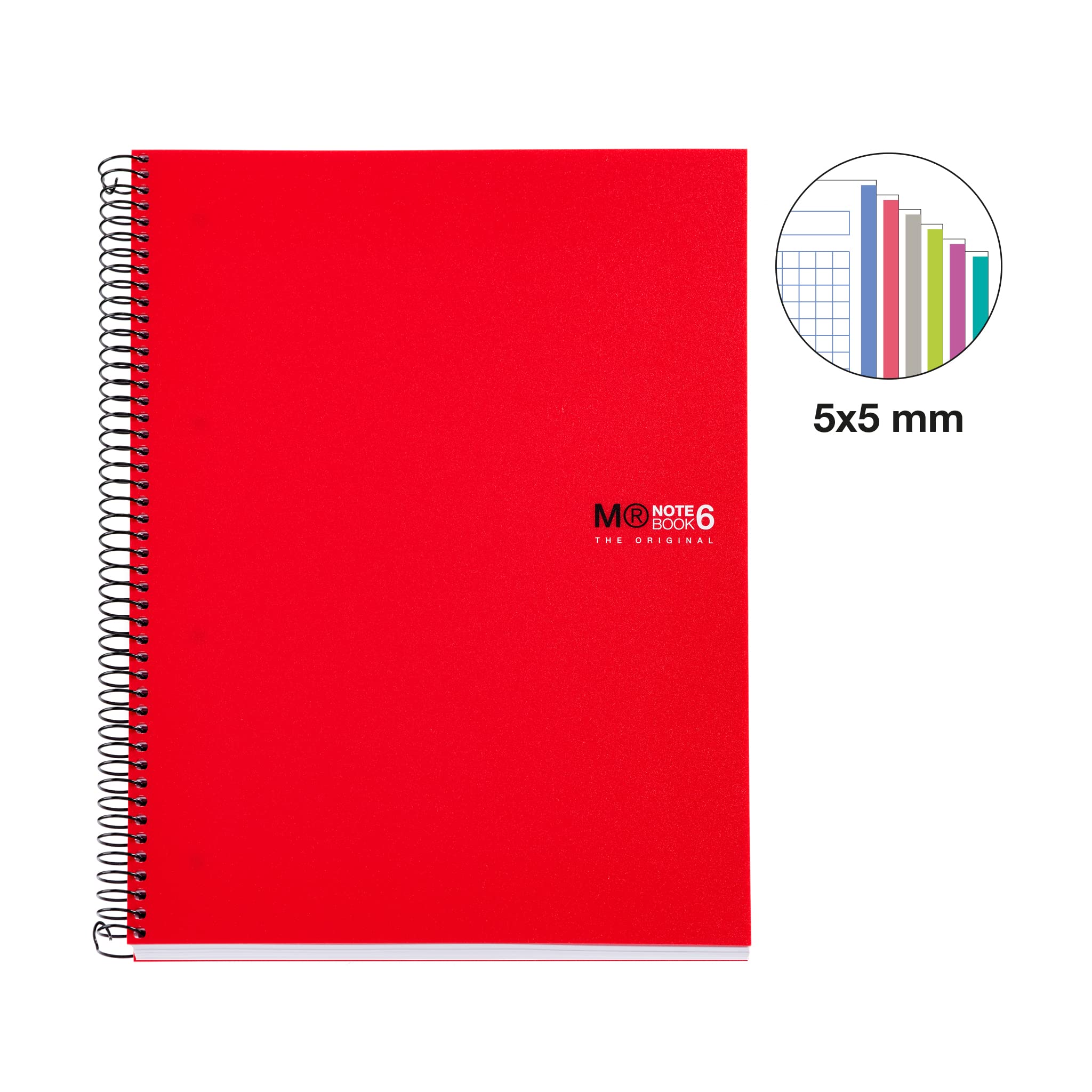 Amazon.com : Miquelrius A4 Polypropelene Cover Notebook of
